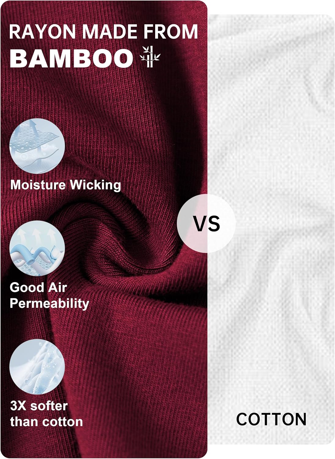 COLORFULLEAF Mens Underwear Briefs Soft Bamboo Underwear for Men Tagless Pouch Briefs with Fly 3 or 4 Pack - Image 5