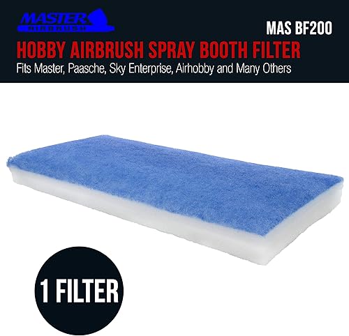 Miniatura 2 de Master Airbrush Hobby Airbrush - Juego de filtros para cabina de pulverización, se adapta a Master, Paasche, Sky Enterprise, Airhobby y muchos otros.