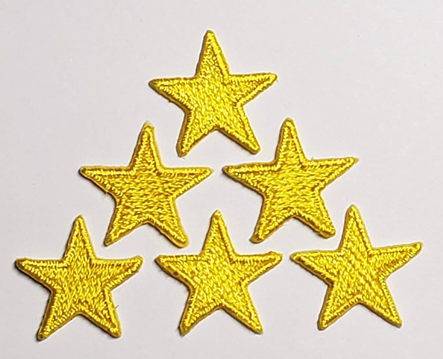ホワイト☆名札付けアイロンワッペン/星/2個 楽天市場】大きいワッペン 星（ほし） 銀色 最大横幅8.7×高さ8.5cm