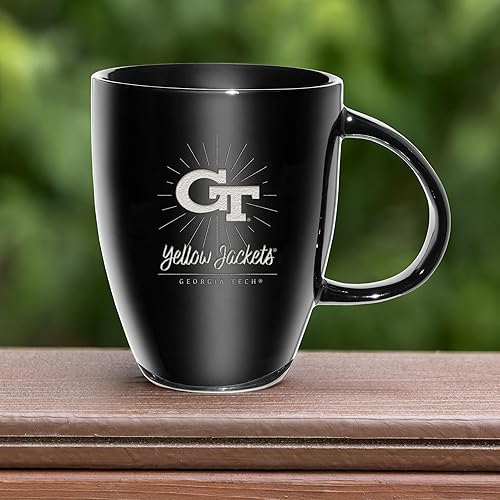 Vista 436 de Rico Industries NCAA - Taza de cerámica con grabado láser, 18 onzas, café y té