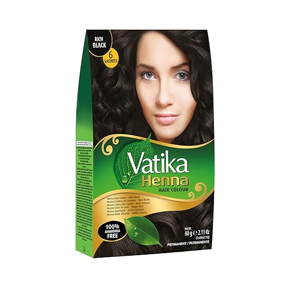 Dabur Vatika Henna Hair Color Henna Hair Dye, Henna Hair