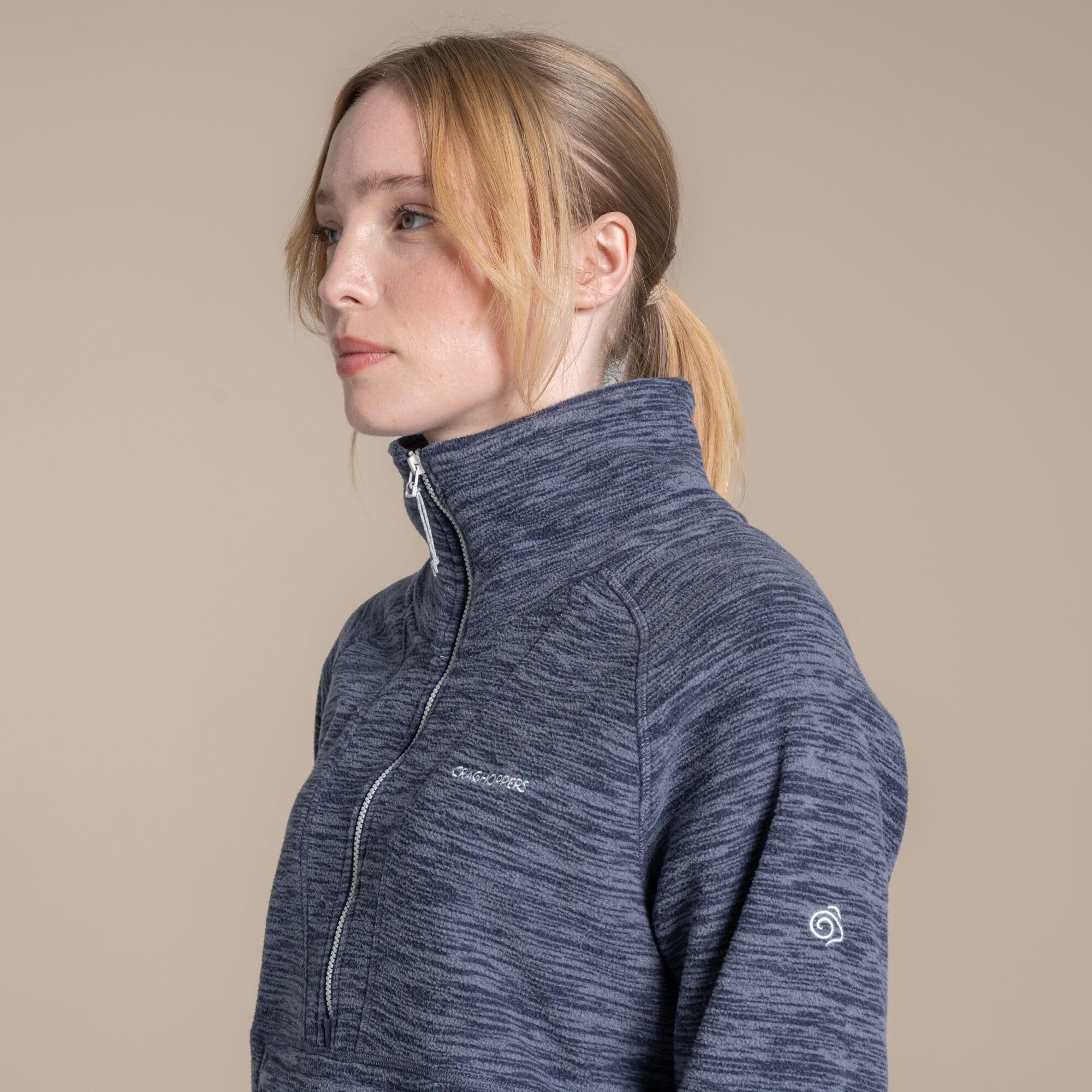 Craghoppers Esk II Half Zip Craghoppers Esk II - Forro polar con media cremallera para mujer Mujer (Pack de 1)