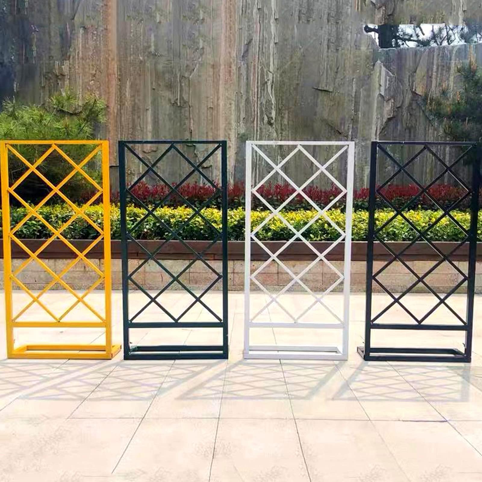 Łuk Ogrodowy, Łuk Różany 20 Mm Z Ocynkowanej Rury Stalowej, Do Roślin Pnących, Pergola Do Użytku Wewnątrz I Na Zewnątrz, Łuk Wspinaczkowy, Kratka, Odporny Na Warunki Atmosferyczne, Z Podstawą, Osłona
