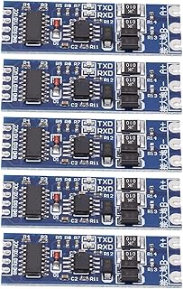 Kadimendium 5 Pcs TTL to RS485 Converter Module Strong Anti Interference Lightning Protection TTL to RS485 Adapter Board UART Level Converter Module