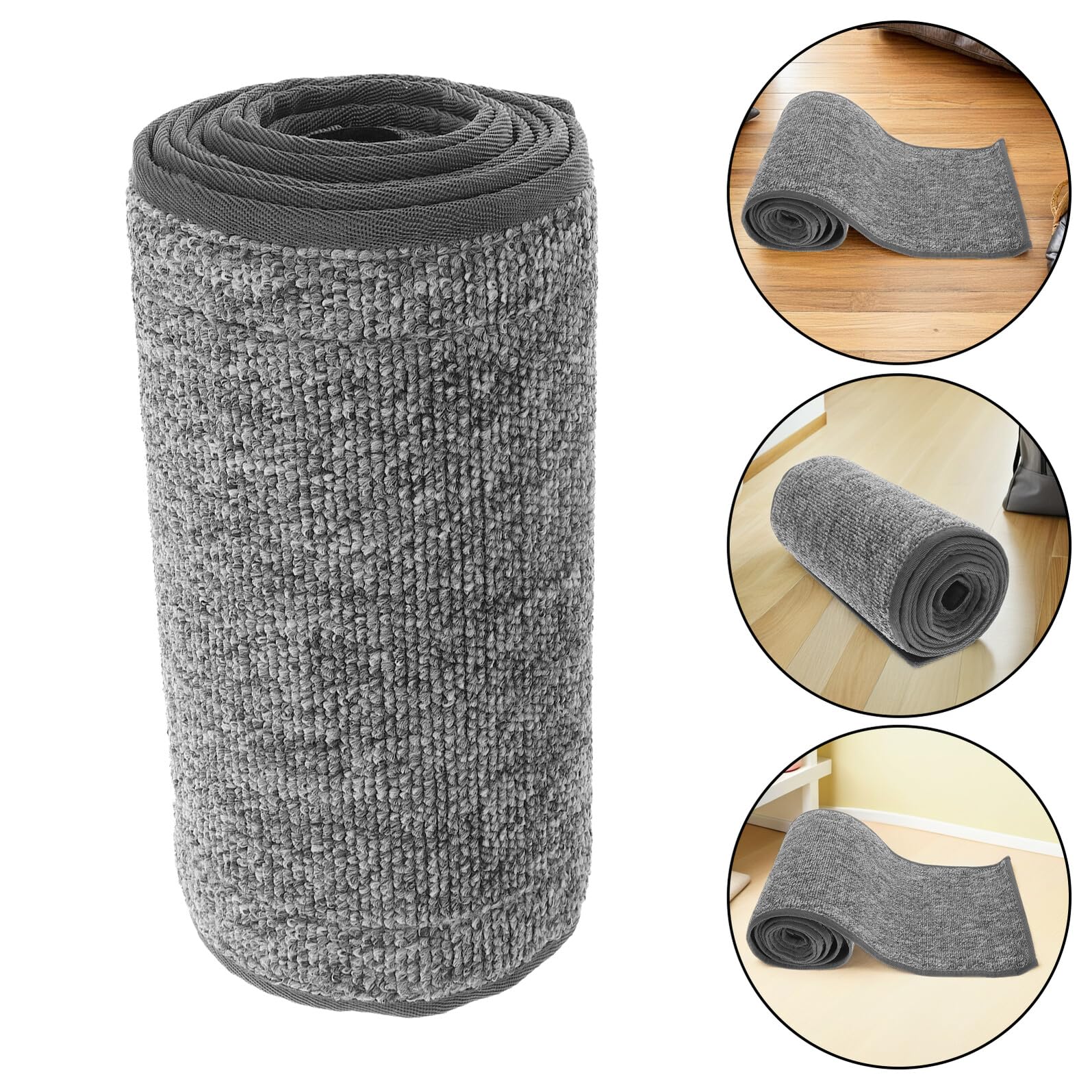 Beaupretty Alfombrilla Rascador para Gatos XL 350x30 Cm, Cojín Antideslizante para Muebles, Almohadilla Protectora contra Arañazos, Material Resistente para Entrenamiento y Juego