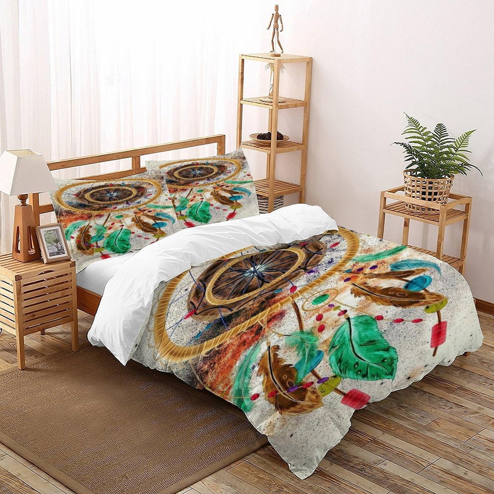 Housse de couette 260x220 cm gothique pour changer de style sans repassage fastidieux