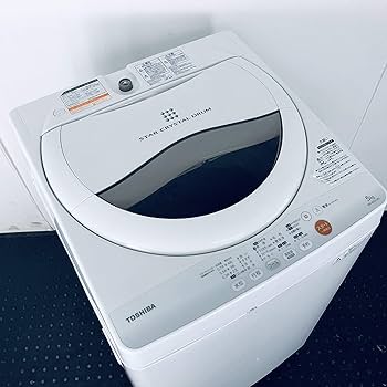 【美品】2025年製 東芝 全自動洗濯機 5kg パワフル洗浄 部屋干しモード 美品】2025年製 東芝 全自動洗濯機 5kg パワフル洗浄 部屋干しモード
