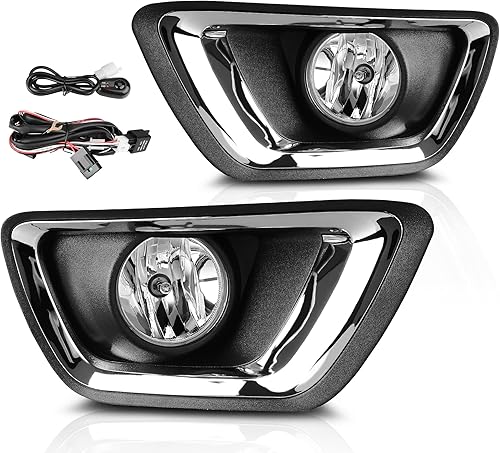 AUTOSAVER88 Luces antiniebla compatibles con Chevy Colorado 15-19 2015 2016 2017 2018 2019 repuesto de luz antiniebla, con bombillas 5202 12V 24W,