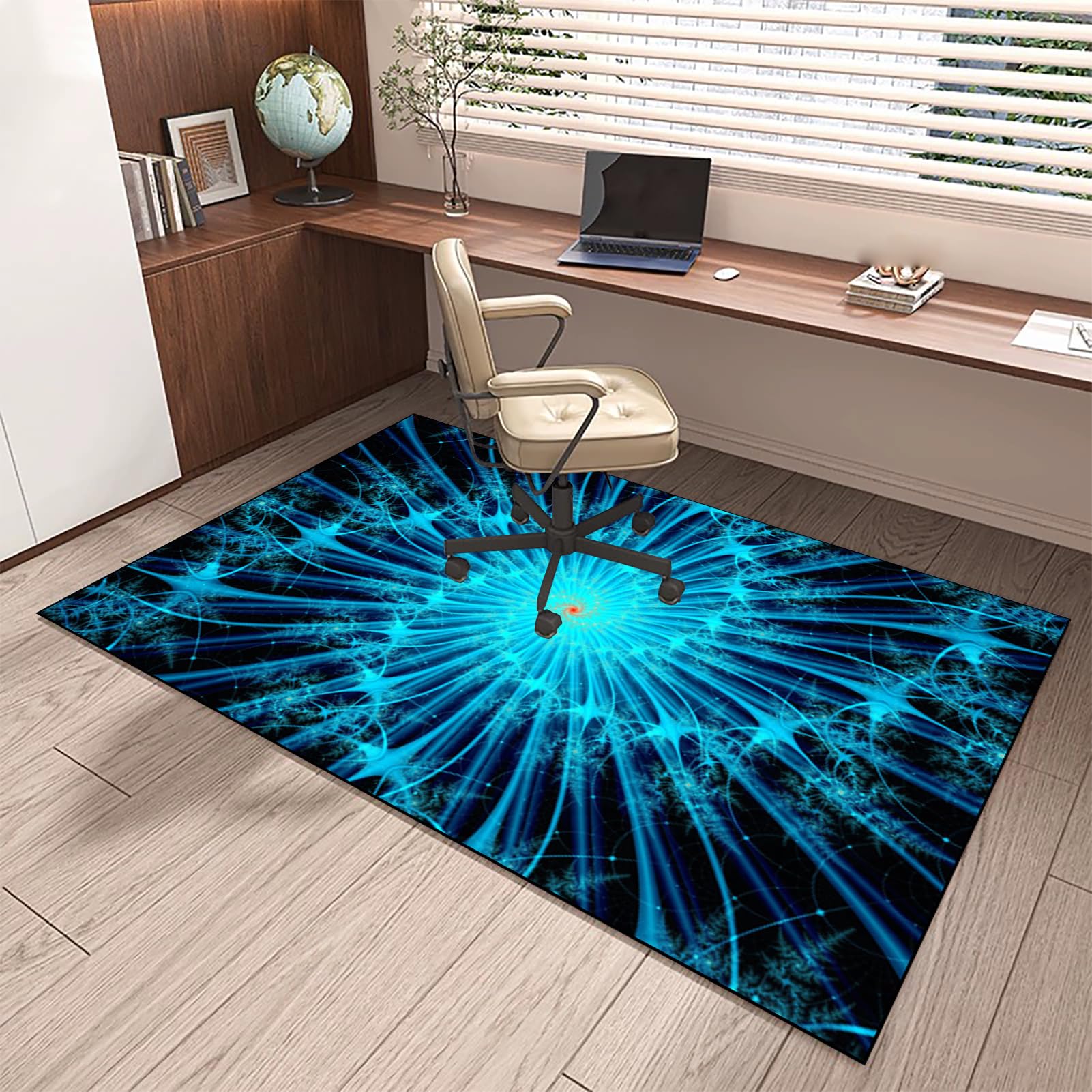 Dywan Krzesło Gaming Ochraniacz Podłogi Na Wózkach Inwalidzkich Biuro Biurko Gamer Mata 90 x 140 cm Mata ochronna Podłogi Biuro Mata podłogowa na Twarde podłogi, Laminat