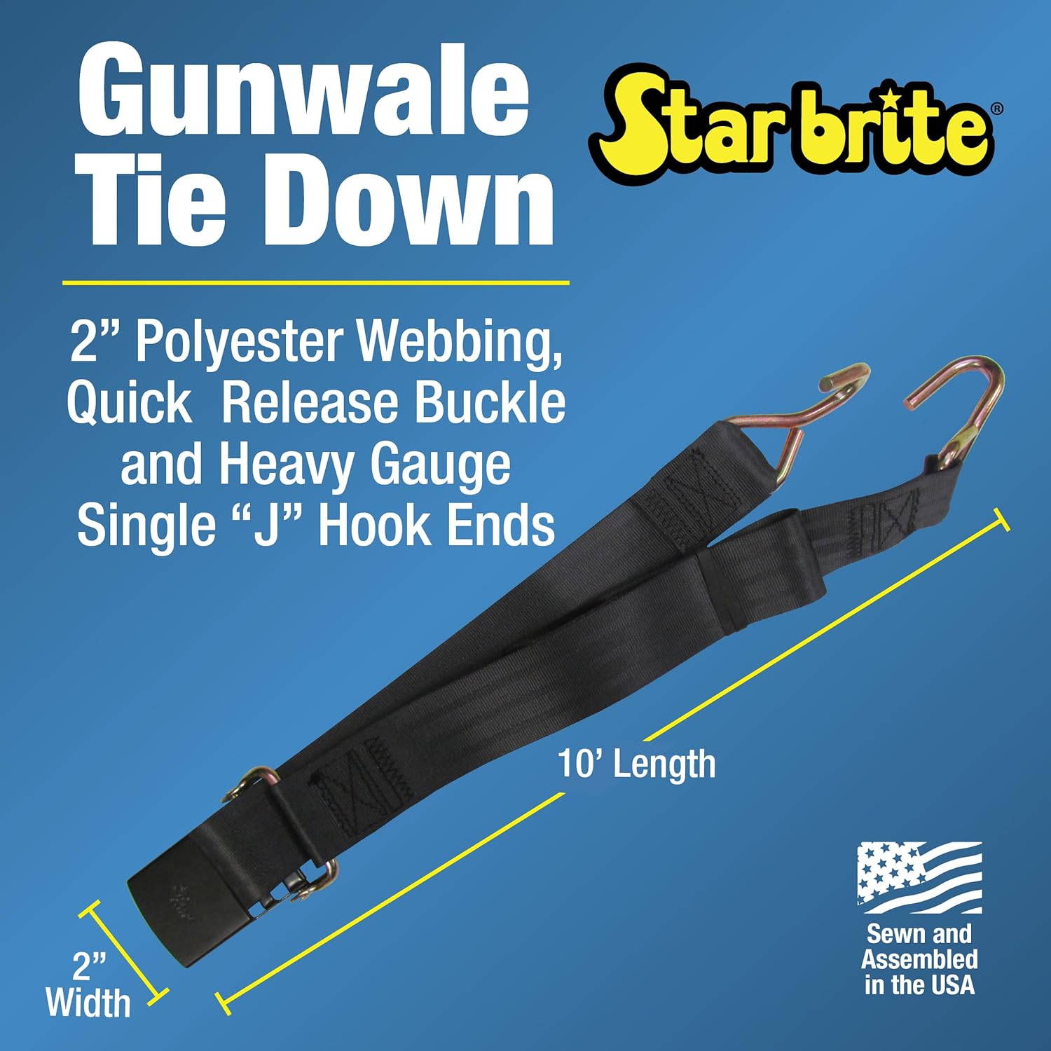 STAR BRITE Gunwale Tie Down