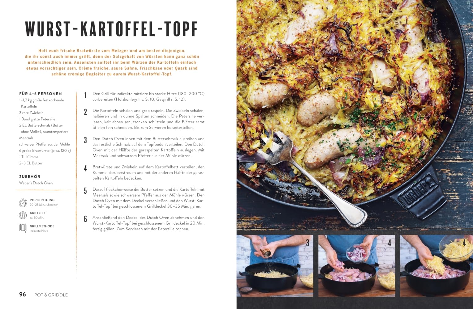 Weber's Dutch Oven und Plancha: Outdoor Küche für Grillfans - Grill-Rezepte für jede Jahreszeit