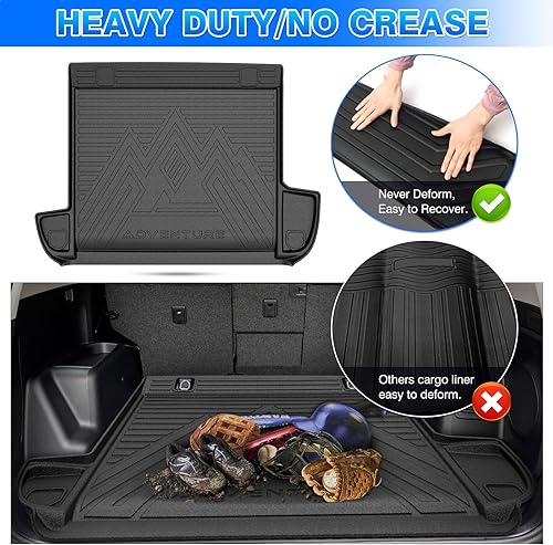 Miniatura 124 de Revestimiento de carga para Toyota RAV4 2013-2018 (sin modelos eléctricos o híbridos) para todo tipo de clima, para accesorios RAV4 resistentes