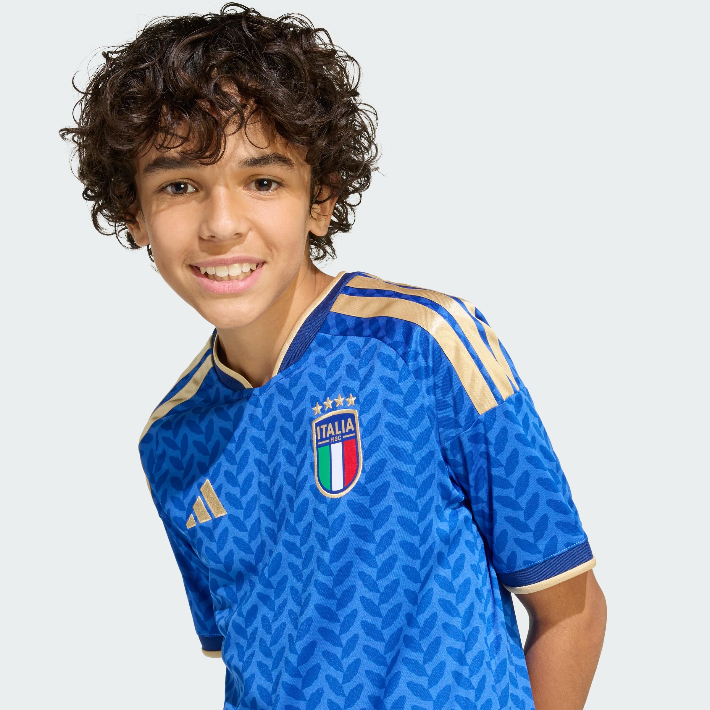 adidas FIGC H JSY Y BOBLUE