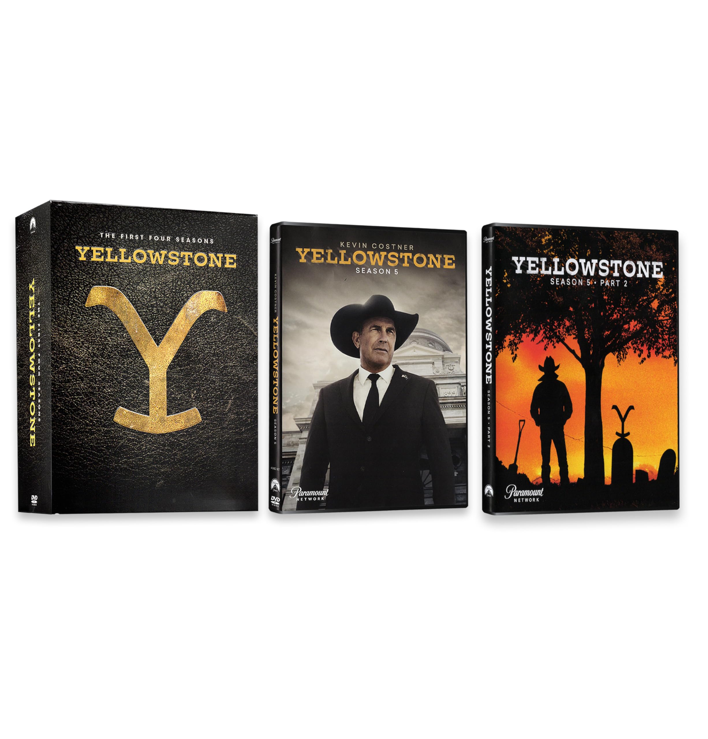 Yellowstone Complete Series Seasons 1-5 (With PT.2) DVD Collection