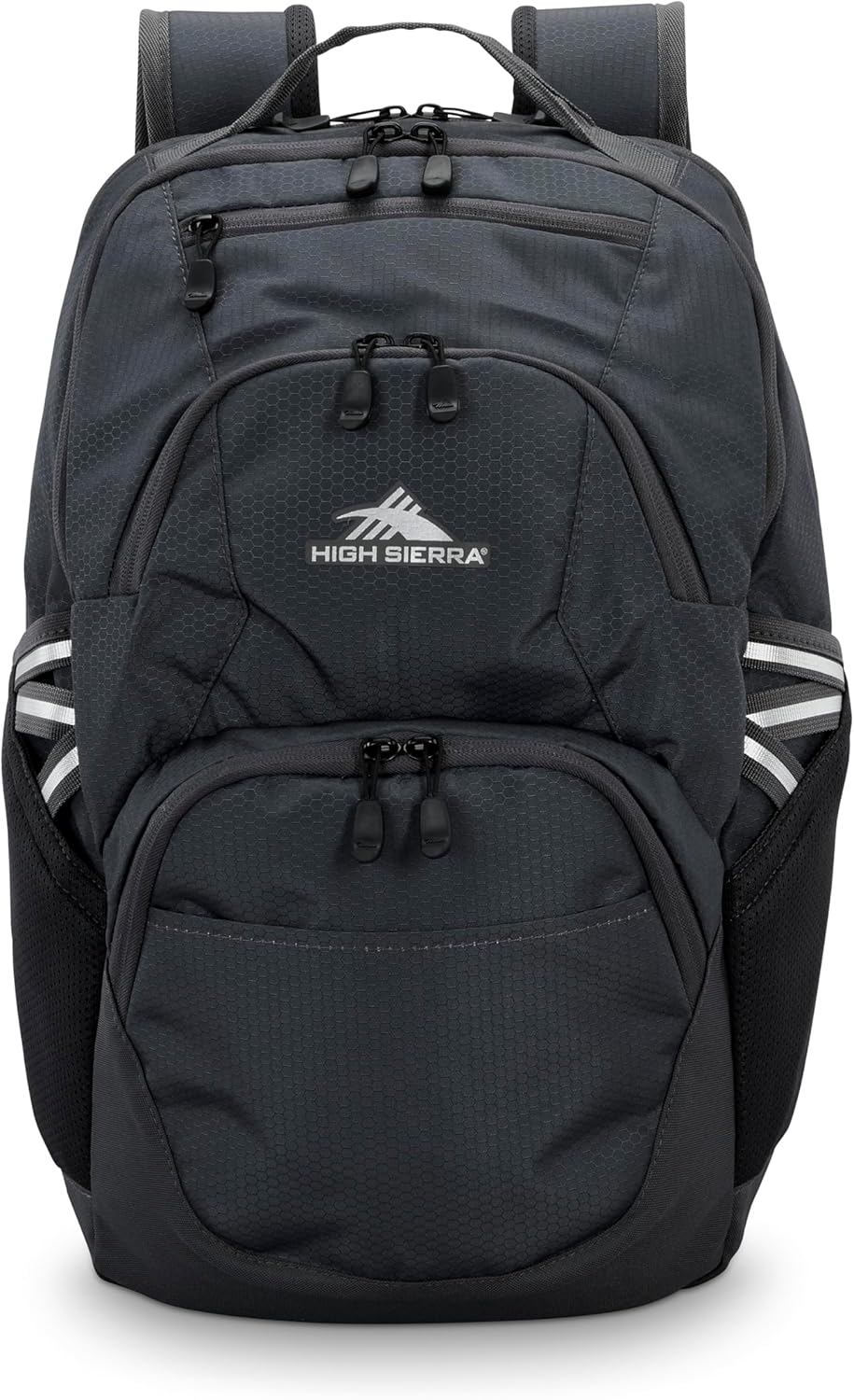 High Sierra Swoop SG Backpack, Travel or Work Laptop Bookbag with Drop Protection Pocket, and Tablet Sleeve, One Size, Mercury - Image 2