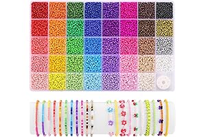 Funtopia: Embellish Your Creations with 9600 Vibrant 3mm Seed Beads