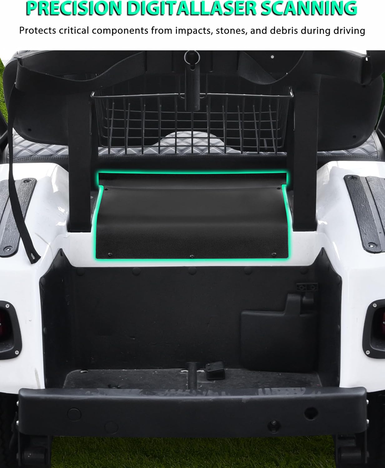 Access Panel for E-Z-GO TXT & Medalist, Black Access Cover Replacement for EZGO TXT & Medalist 1994-2013 Gas or Electric Accessories, Replace OEM #71320-G01