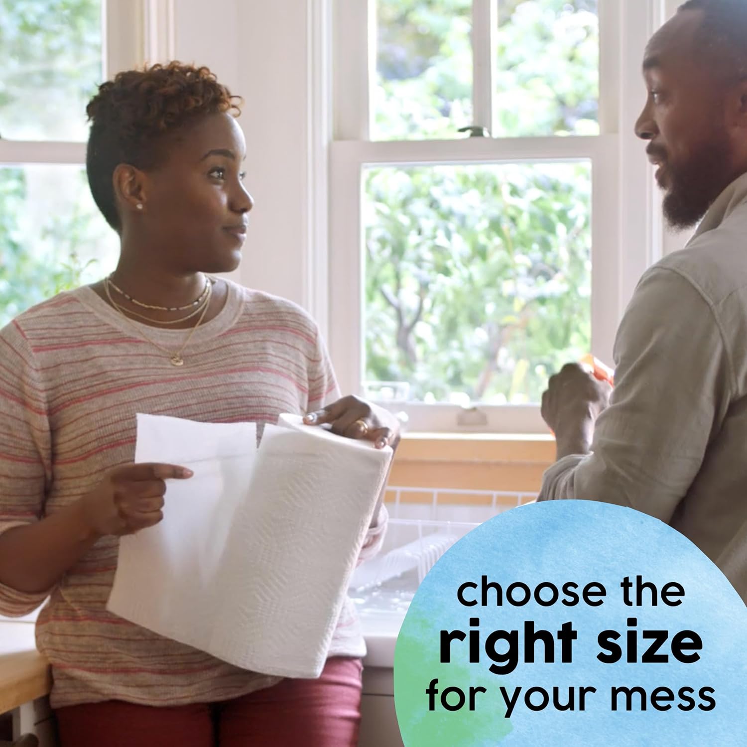 Bounty Essentials Select-A-Size Paper Towels, White, 2 Triple Rolls = 6 Regular Rolls (Packaging May Vary)