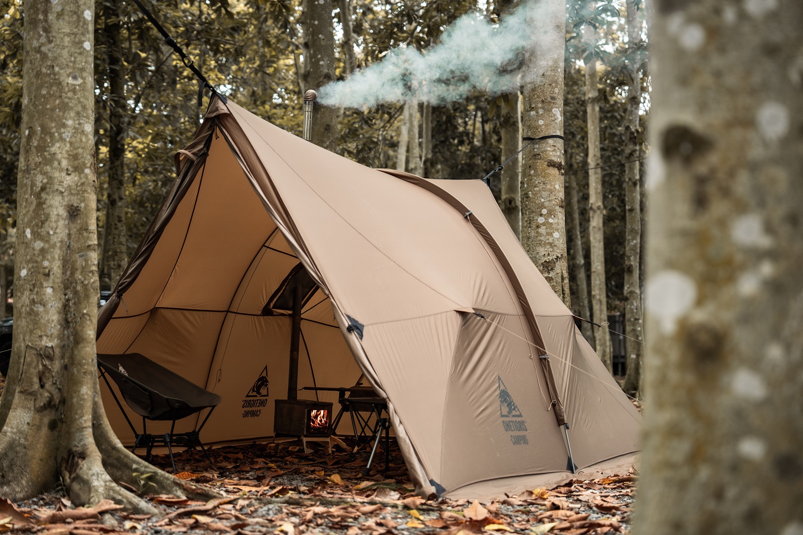 Watch OneTigris ASH CANOPY Hammock Hot Tent Intro on Amazon Live