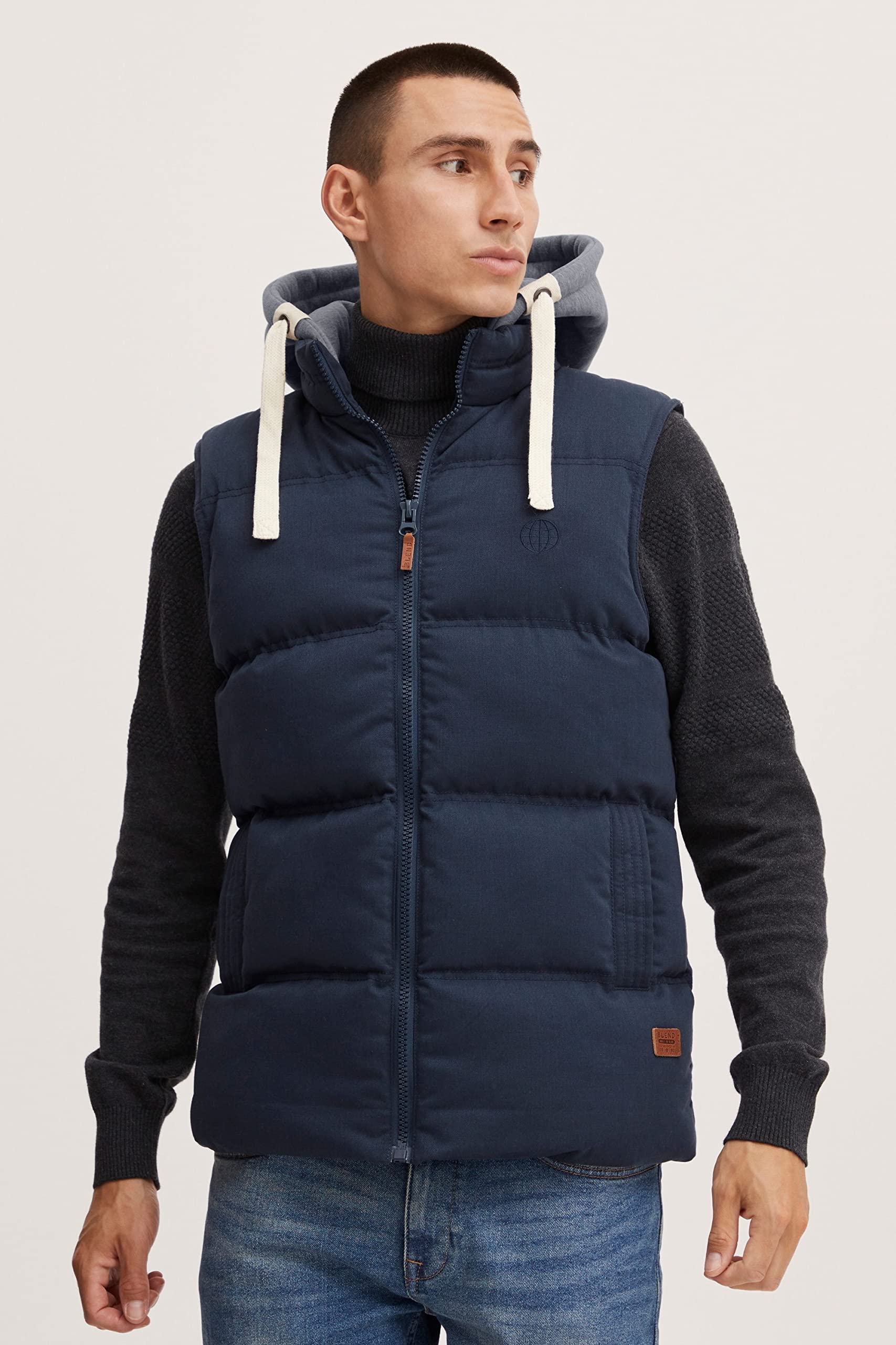 Blend BHJens Herren Weste Steppweste Outdoor Weste