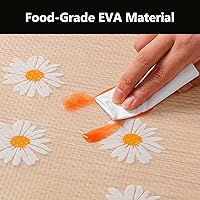 Vista 30 de INNOLITES Kitchen Cabinet Shelf Liner Non-Adhesive Refrigerator & Drawer Liner Waterproof, Oil-Proof EVA with Floral Pattern Easy to Cut &