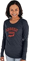 Vista 48 de Blue 84 Women's Tri-Blend Long Sleeve T-Shirt Campus