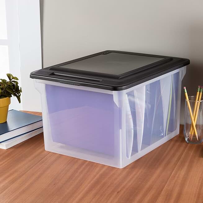 Plastic Filing Storage Containers at Karen Smith blog