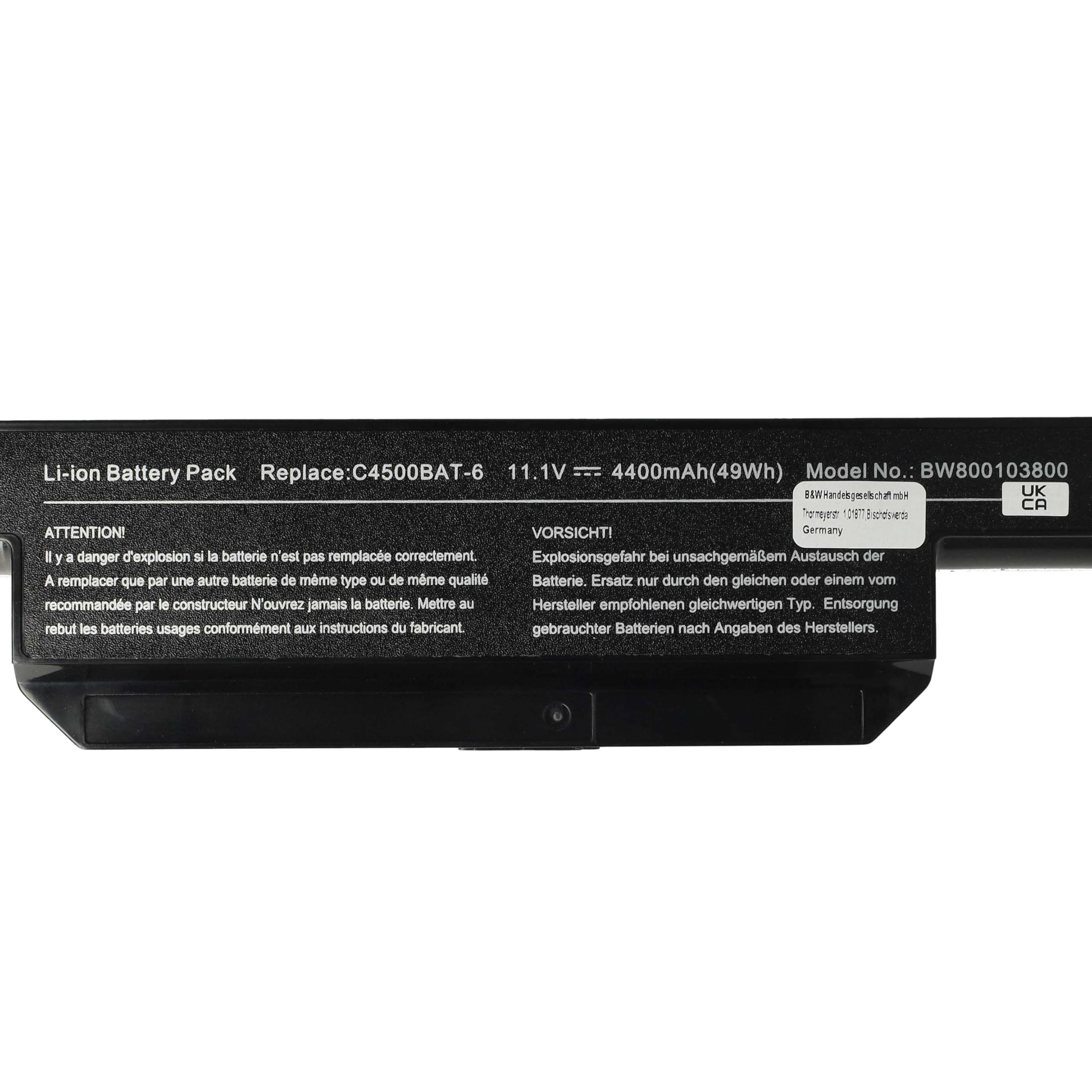 VHBW - Batteria Compatibile Con Lenovo Thinkpad E455, E455 (20de0003cd