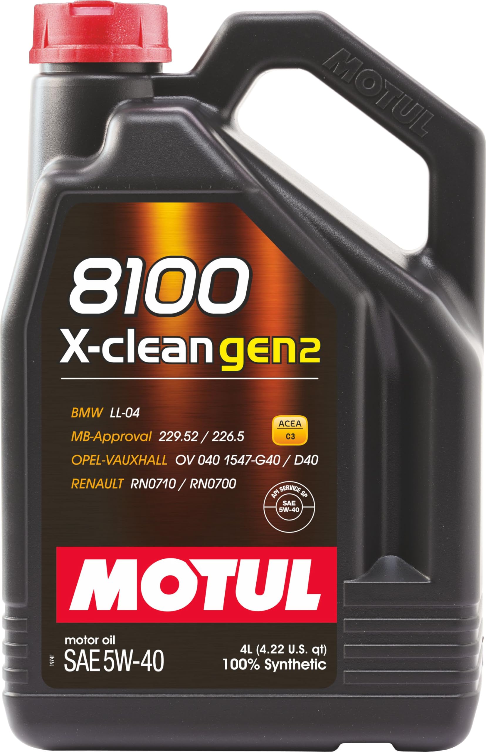 Motul 8100 X-cess SAE 5W-40…