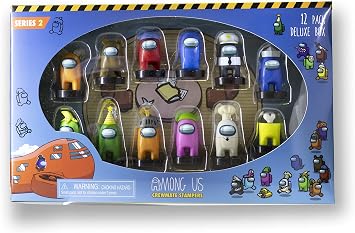 P.M.I. Among Us Crewmate Stampers 12 Pack Deluxe Box S2