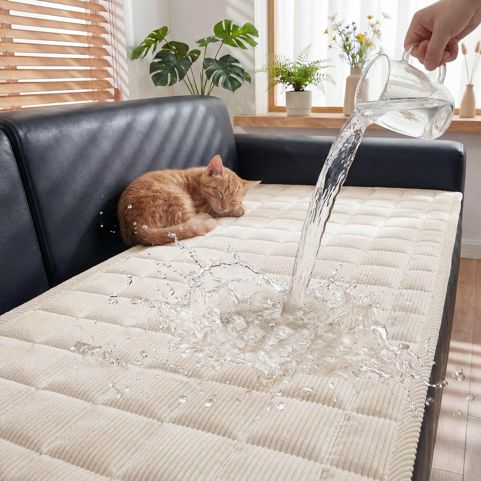 Fixwal Waterproof Couch Cover