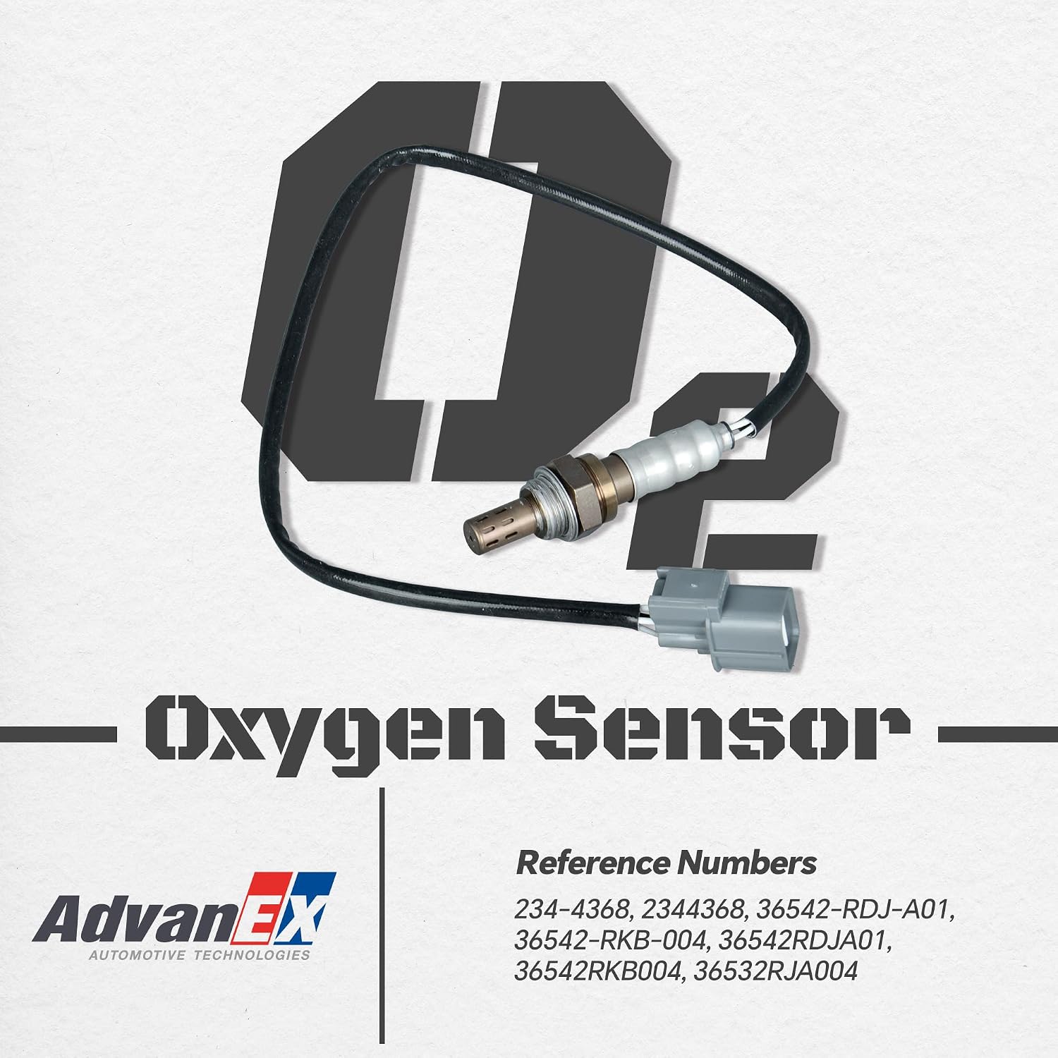 234-4368 Oxygen O2 Sensor Air Fuel Ratio Upstream or Downstream Compatible with Honda Accord Civic Odyssey Pilot Ridgeline S2000, Acura MDX RL TL Replaces 36542RDJA01 36542-RKB-004 1Pcs
