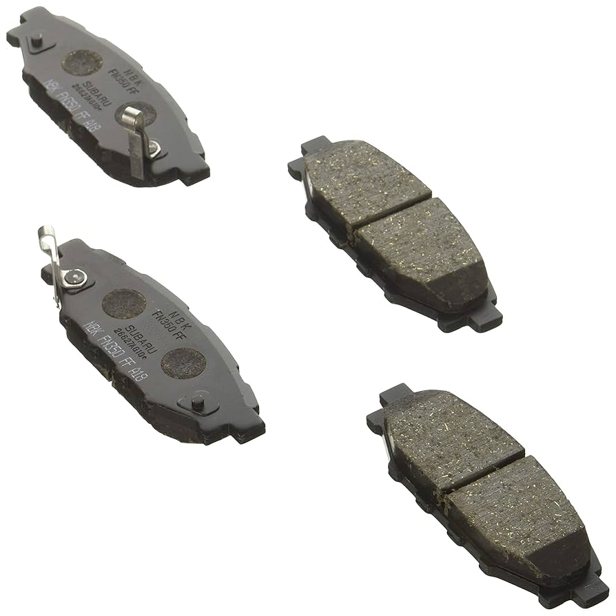 Amazon.com: Subaru Rear Brake Pad Kit Forester Impreza