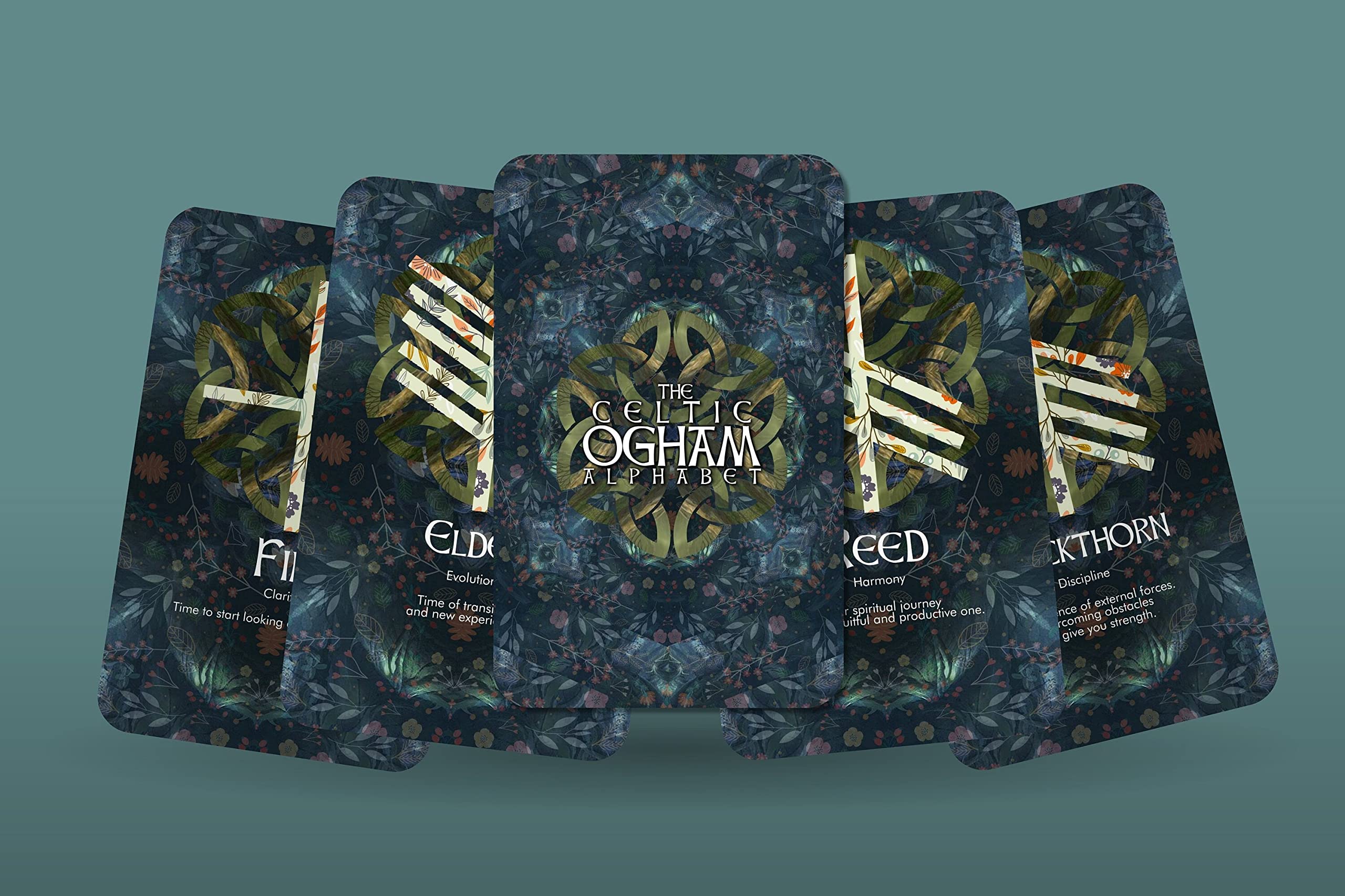 Ibiza Tarot Ogham Orakel - Keltisches Orakelkarten Set Mit 26 Karten