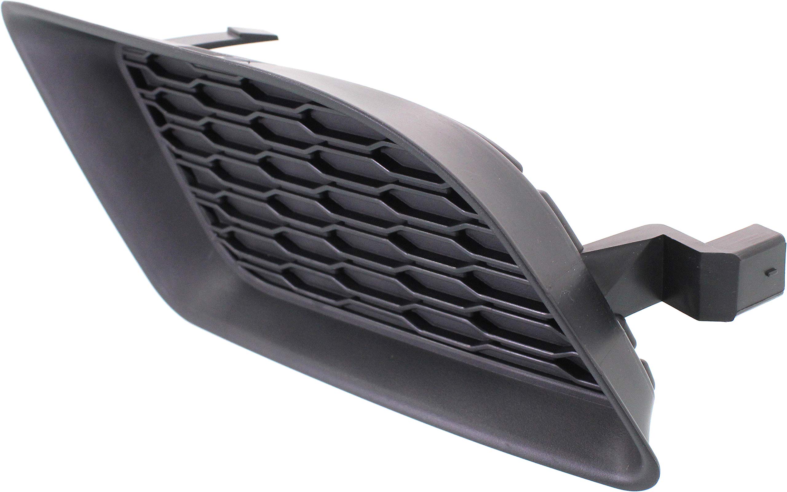 Evan Fischer Fog Light Cover Compatible With 2011-2014 Dodge Charger, Black Front Driver Side CH1038131