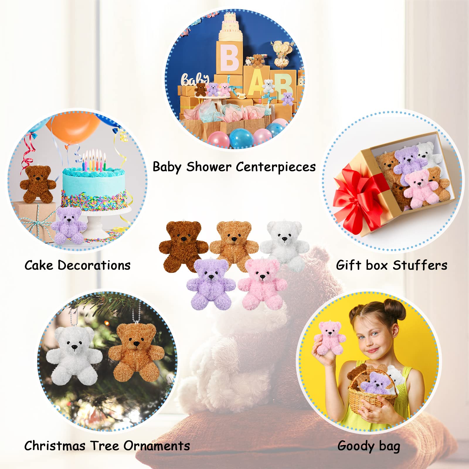 ウエディングテディベア Amazon.co.jp: ぬいぐるみ ミニ テディベア 7インチ ぬいぐるみ