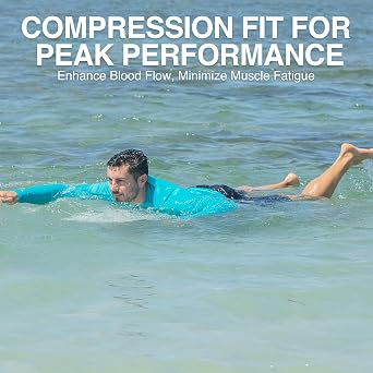 Kanu Surf Platinum Rashguard UPF 50+ Sun Protection Long Sleeve Swim Shirts for Men-Premium Rash Guard for Men