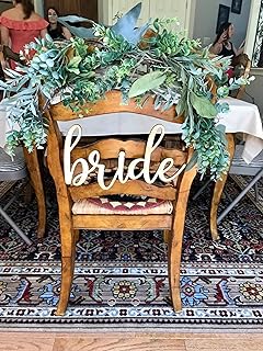 Bride Chair Sign,Bride to Be Party Decorations For Chair,Bridal Shower Chair Sign for for Bachelorette Engagement Wedding Bridal Shower Party Supplies
