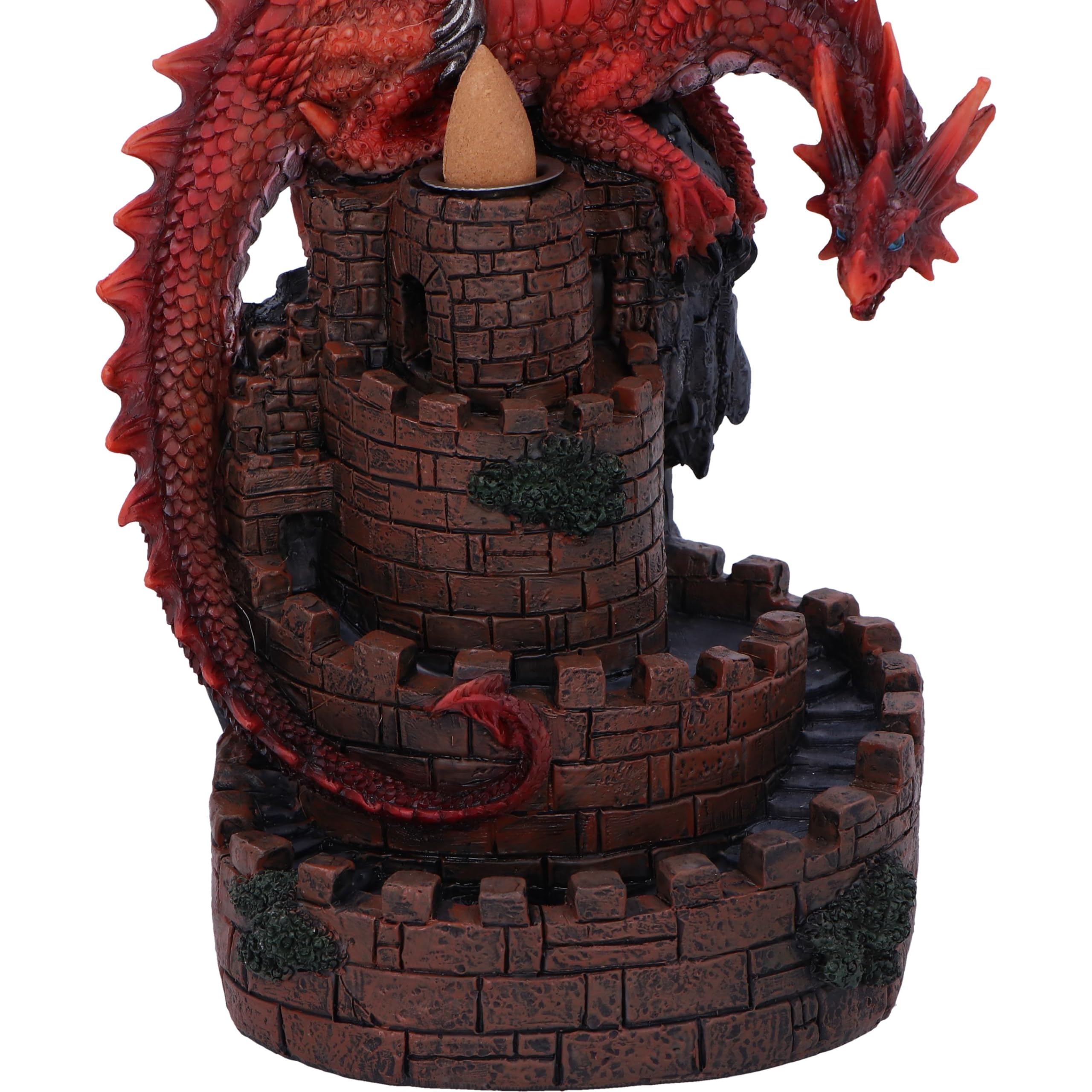 Nemesis Now Crimson Keep Backflow Non Specificato Porta incenso multicolore poliresina