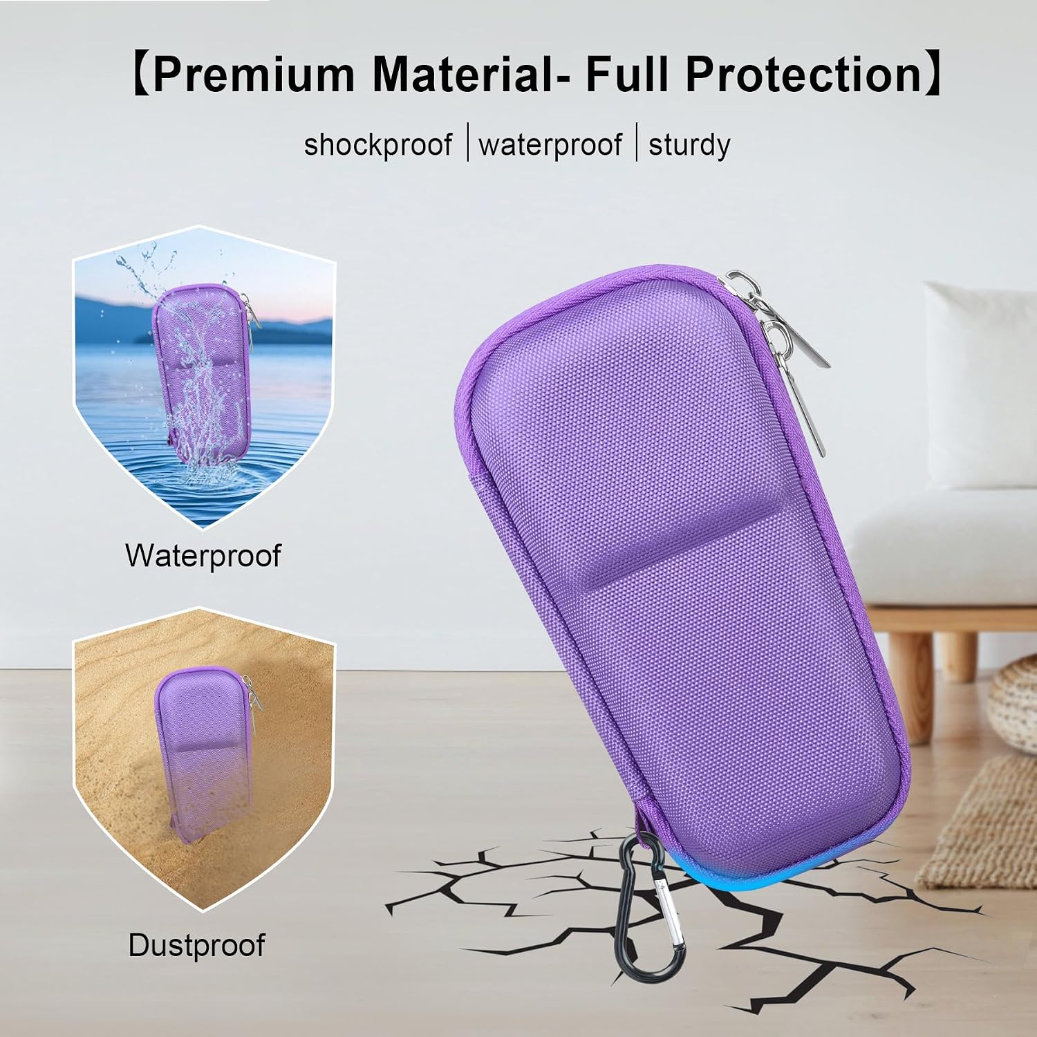 Elonbo Arc Touch Wireless Mouse Carrying Case for Microsoft/NYIEFADA/WUDEKEJI/NORMIA Rita and More Bluetooth Foldable Arc Touch Mouse,Portable Travel Folding Curved Mice Protective Hard Holder image 5