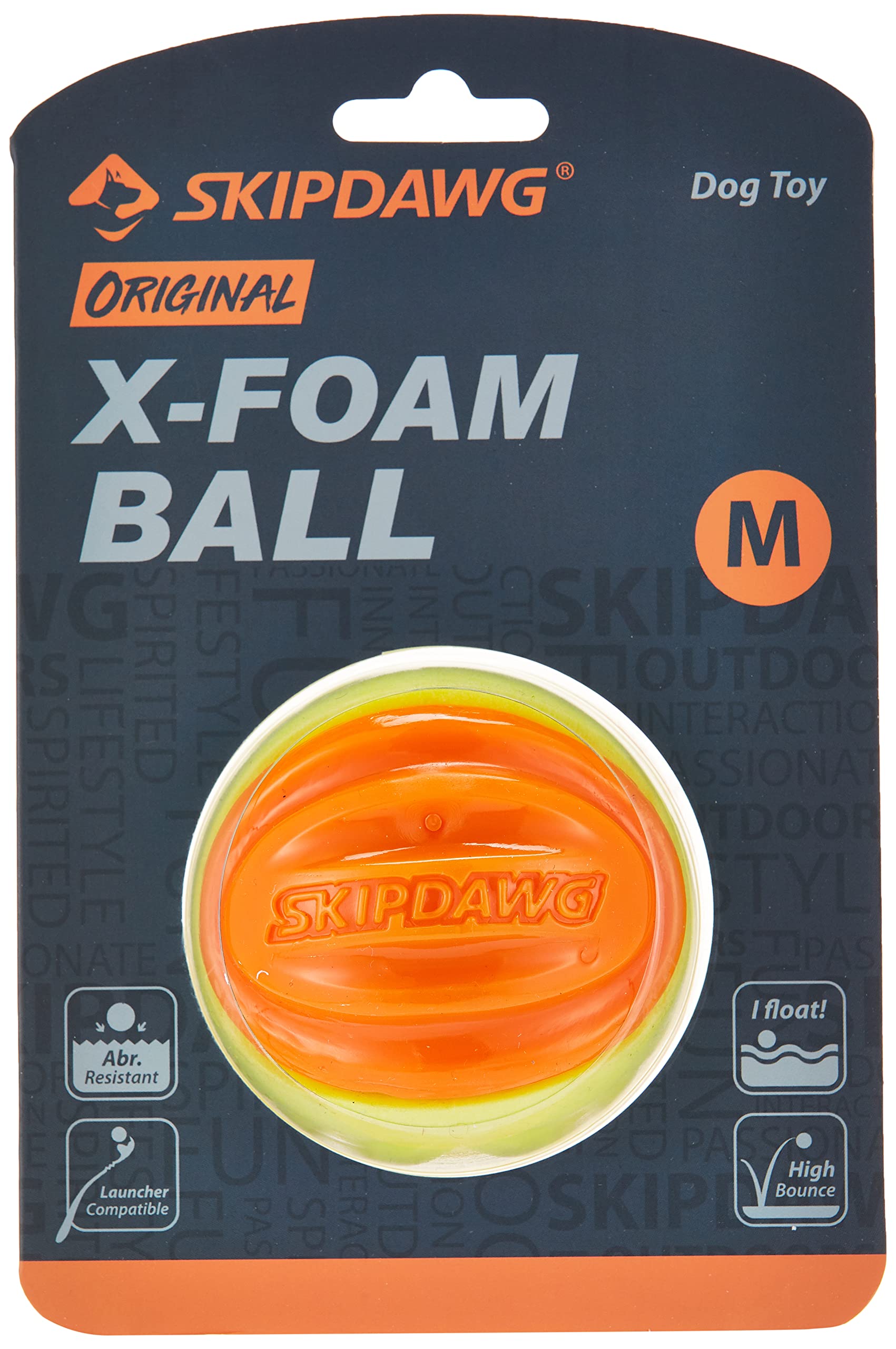 SKIPDAWG Original X-Foam Ball Doy Toy Medium 3023