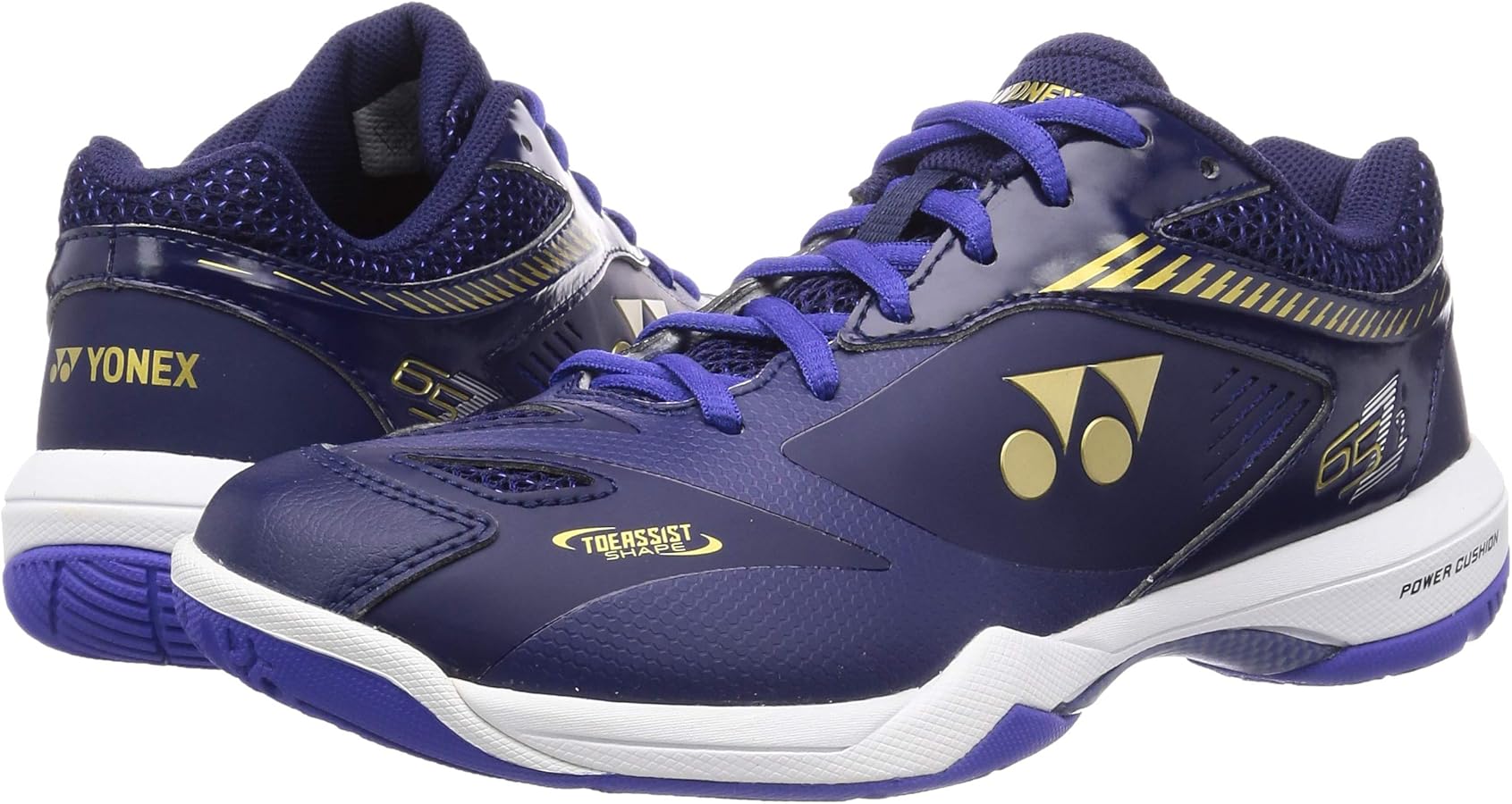 YONEX バドミントンシューズ 65 zワイド Amazon | [ヨネックス] バドミントンシューズ POWER CUSHION 65