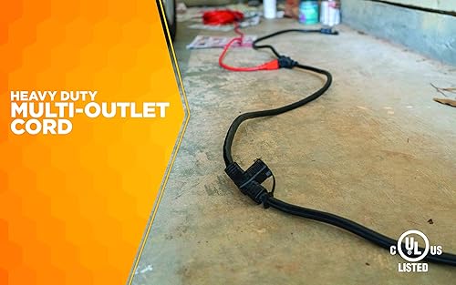 Miniatura 2 de Cable de extensión de Woods 3130143STW bloque de energía de tres fuentes