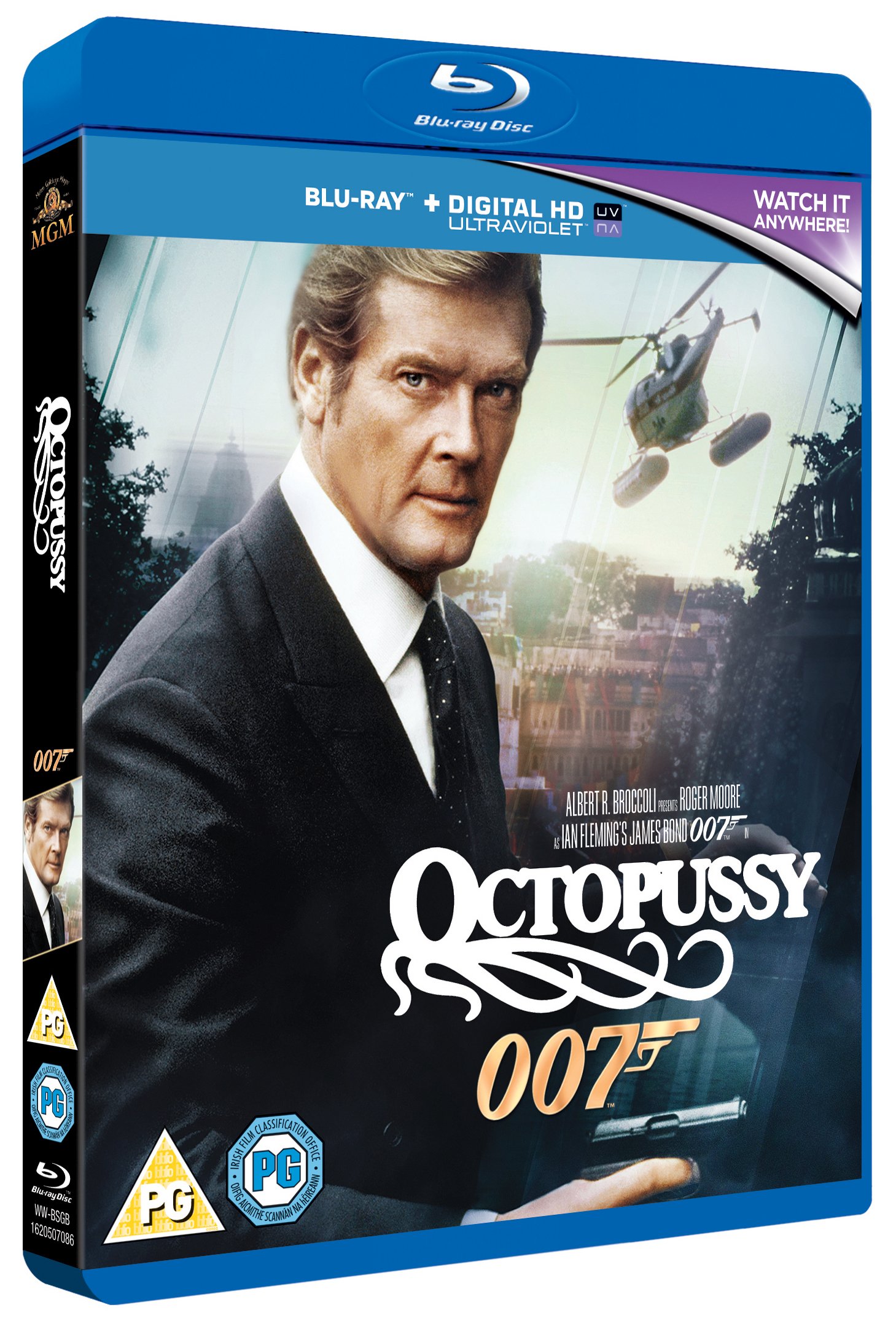 James Bond Movie #13 Octopussy (Blu-ray, 1983-2015)