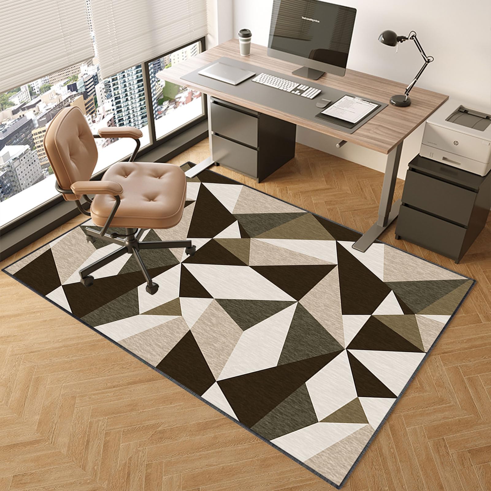 Tapis De Protection Sol Pour Bureau Chaise | Tapis De Chaise De Bureau 120 X 160 Cm Tapis De Chaise Gaming | Tapis De Sol Bureau Tissu | Tapis Protège
