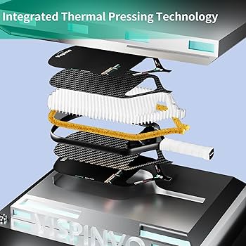 ピックルボール パドル HOOWAN カーボン 熱成形ユニボディ エッジレス ピックルボール パドル HOOWAN カーボン 熱成形ユニボディ