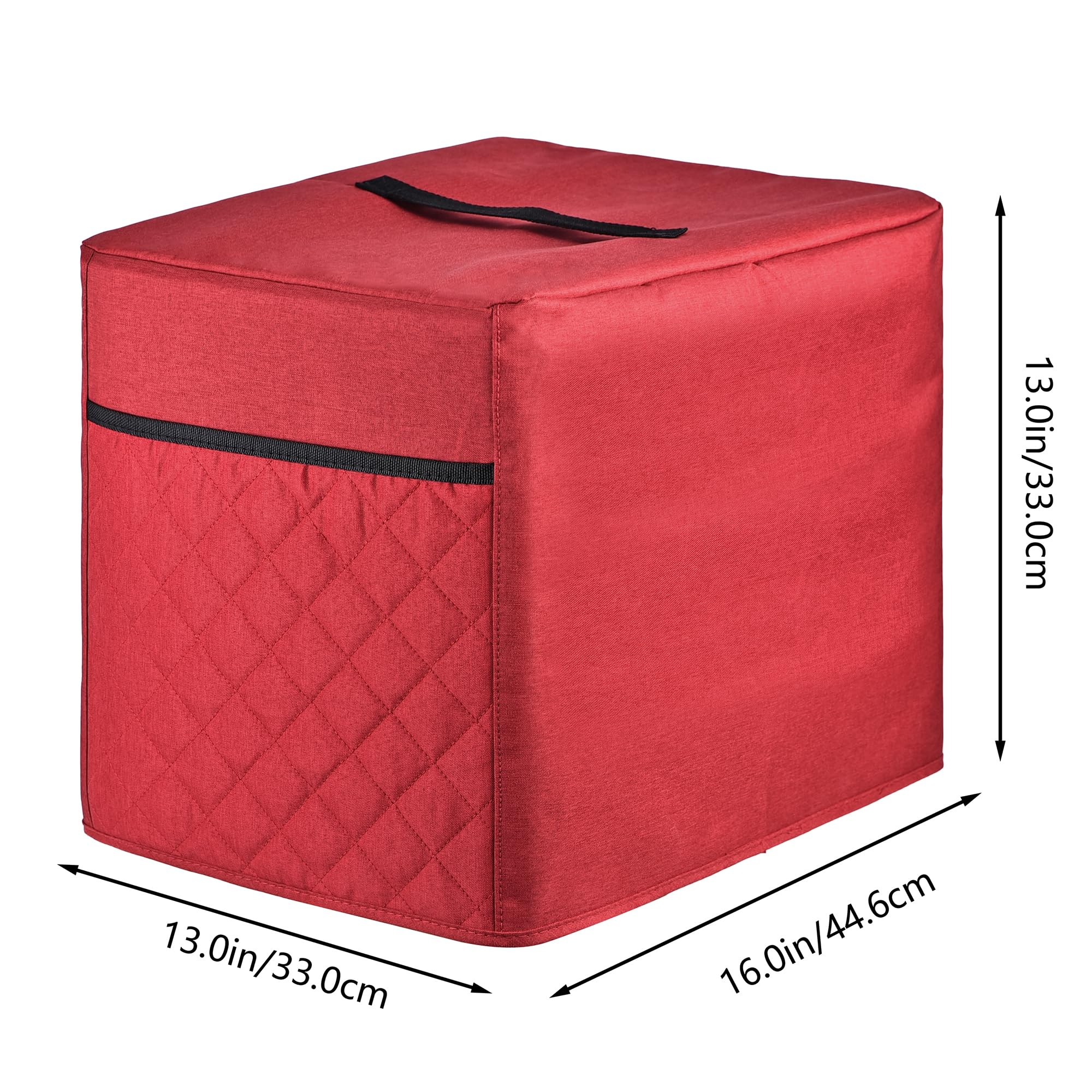 Housse De Protection Imperméable Pour Trancheuse à Viande - Tissu Oxford 600D, Dimensions ~40x33x33 Cm, Poches De Rangement