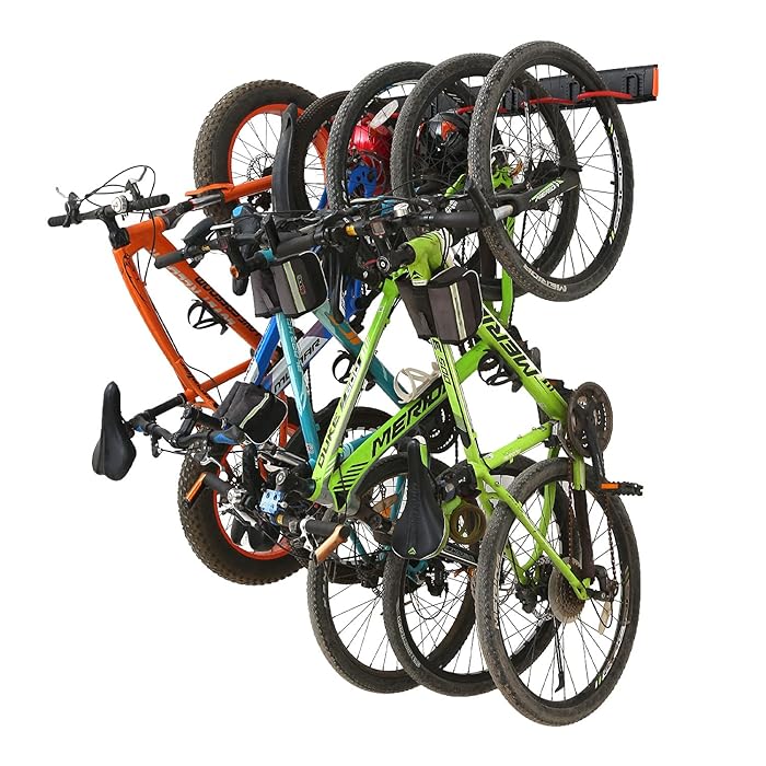 Buy GarfatolRv Bike Wall Rack ,Bike Storage Rack with Adjustable Hooks