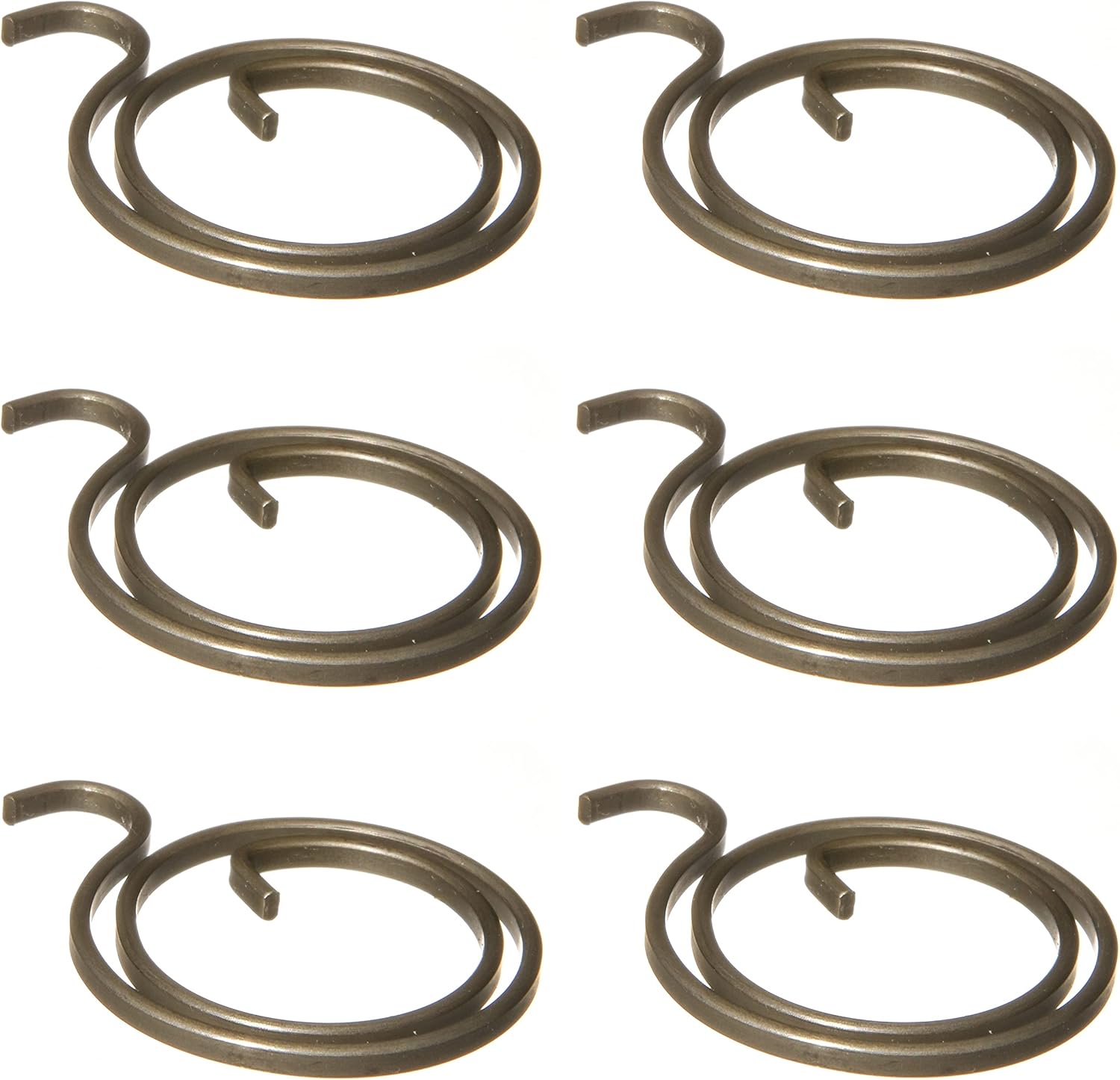 Northern DIY Door Handle Springs 2Turn Coil, 2.0mm Thick (Pack of 6