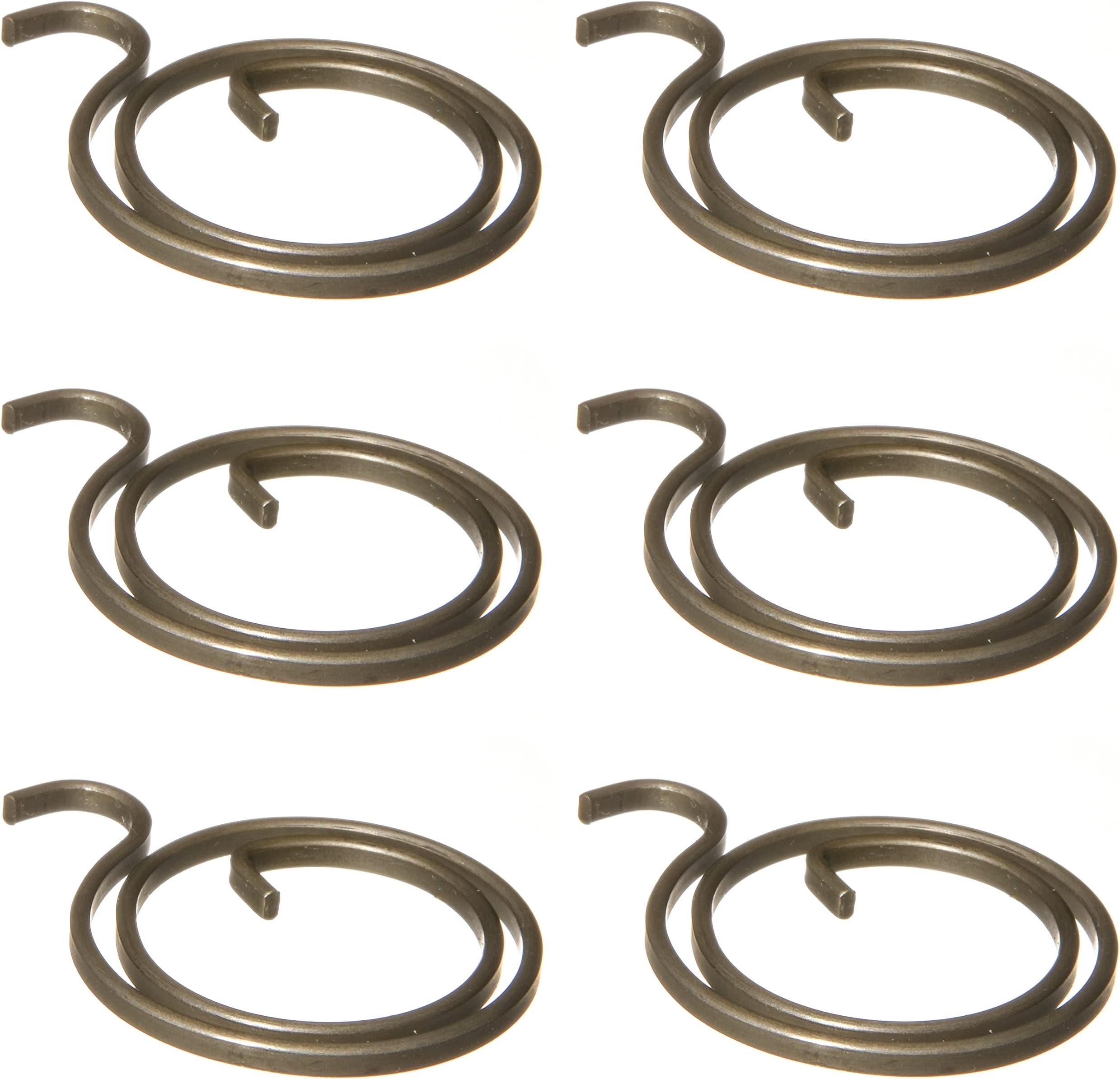 Door Handle Springs 2-Turn Coil, 2.0mm Thick (Pack of 6)